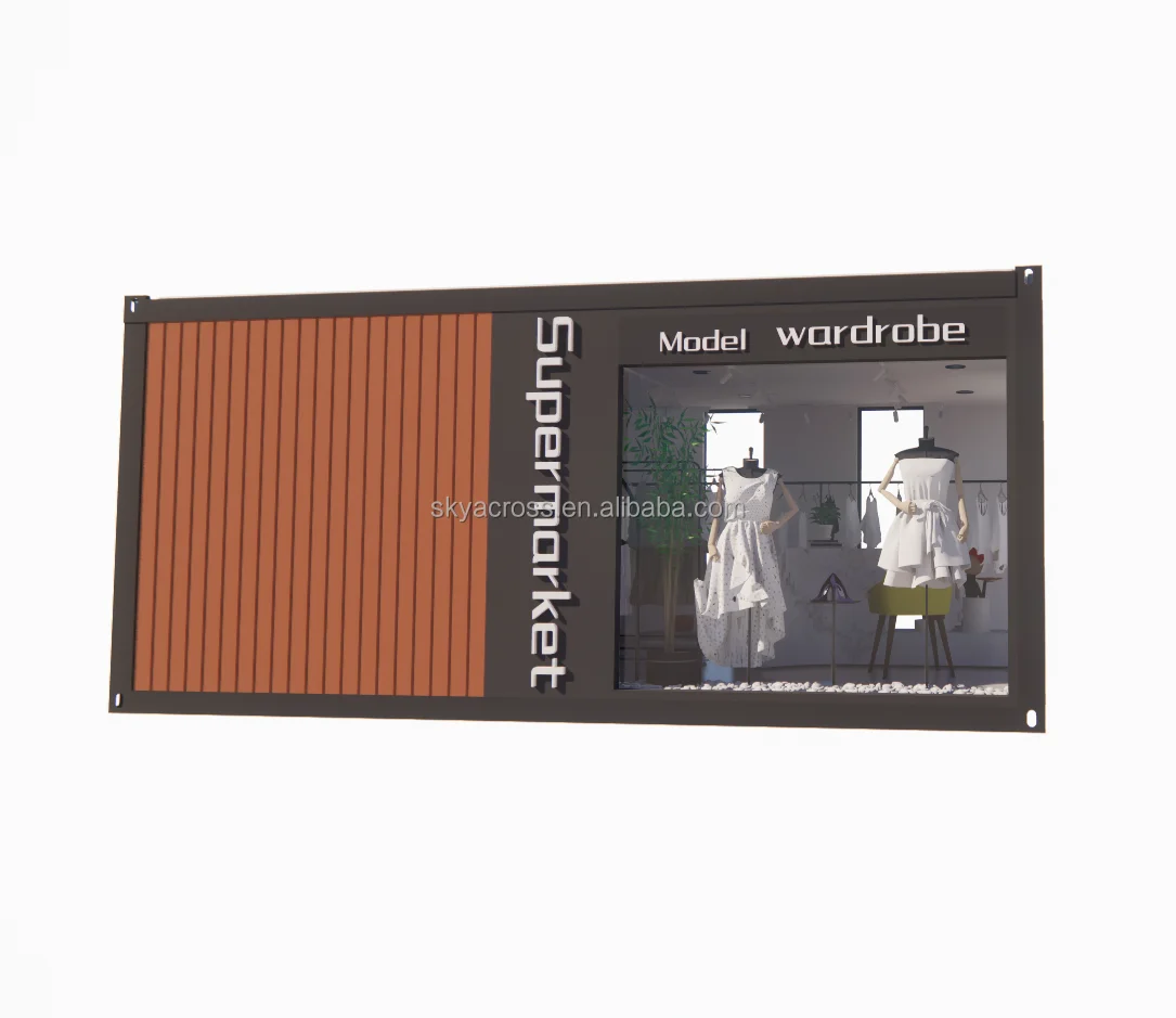 Quick container installation luxury department store clothing store coffee house practical office home stay small house