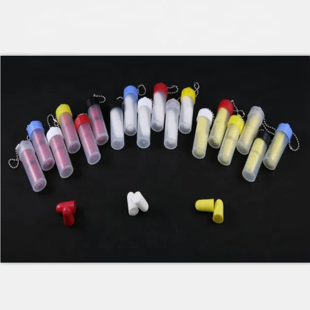 PU foam bullet ear plug with high noise-cancellation