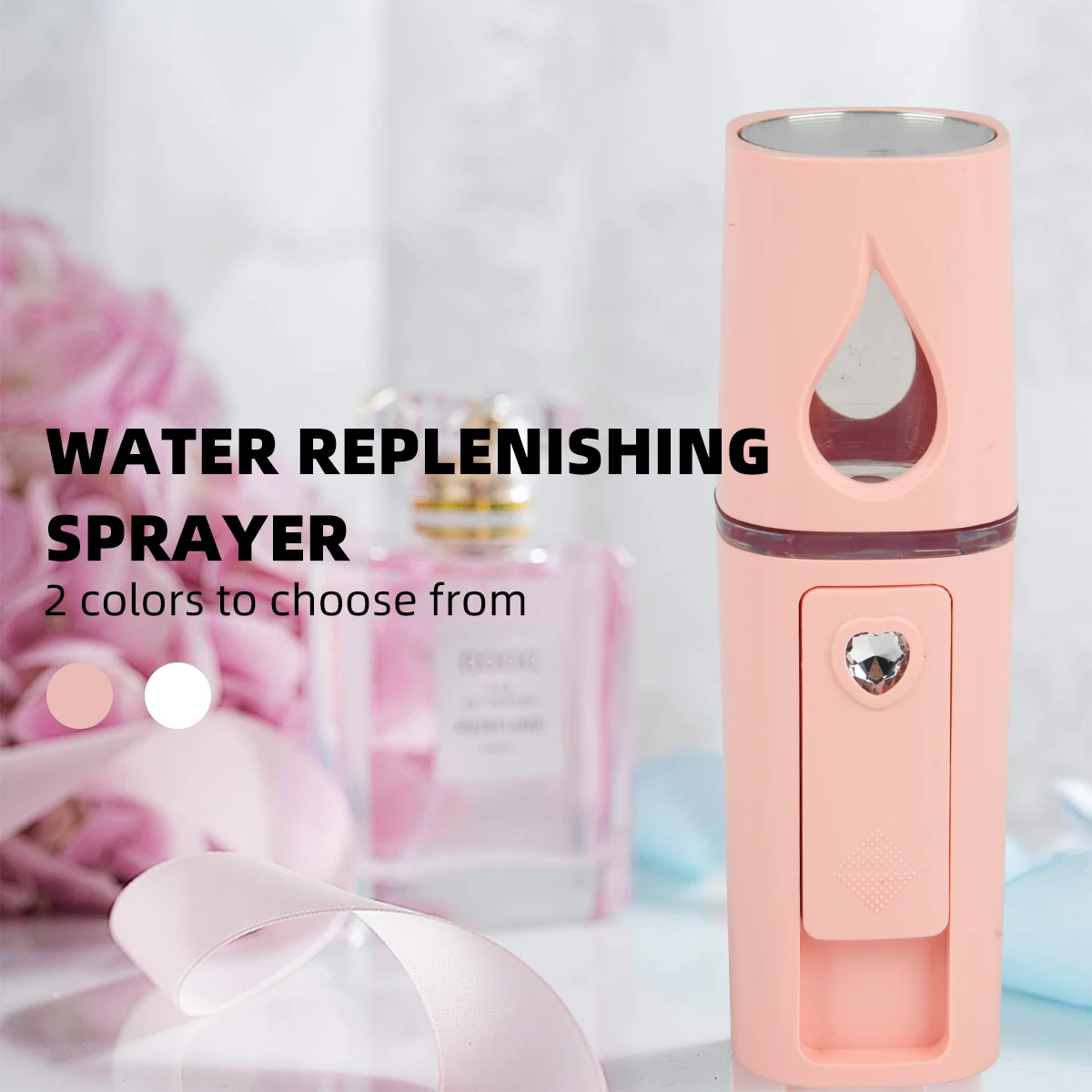 Портативный Удобный тумана ионные пароход нано-распылитель для ухода за лицом