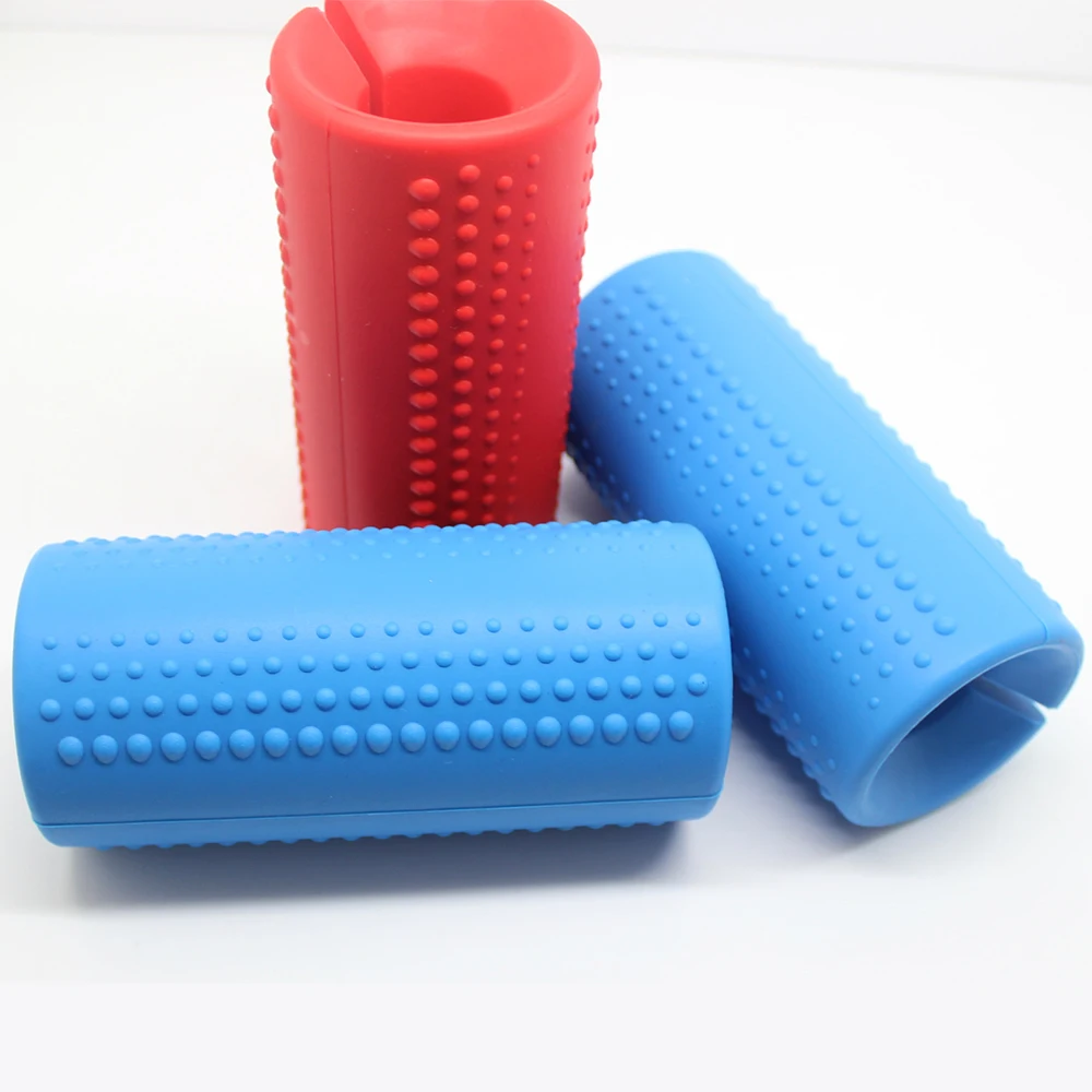 Thick Weightlifting Rubber Dumbbell Grips