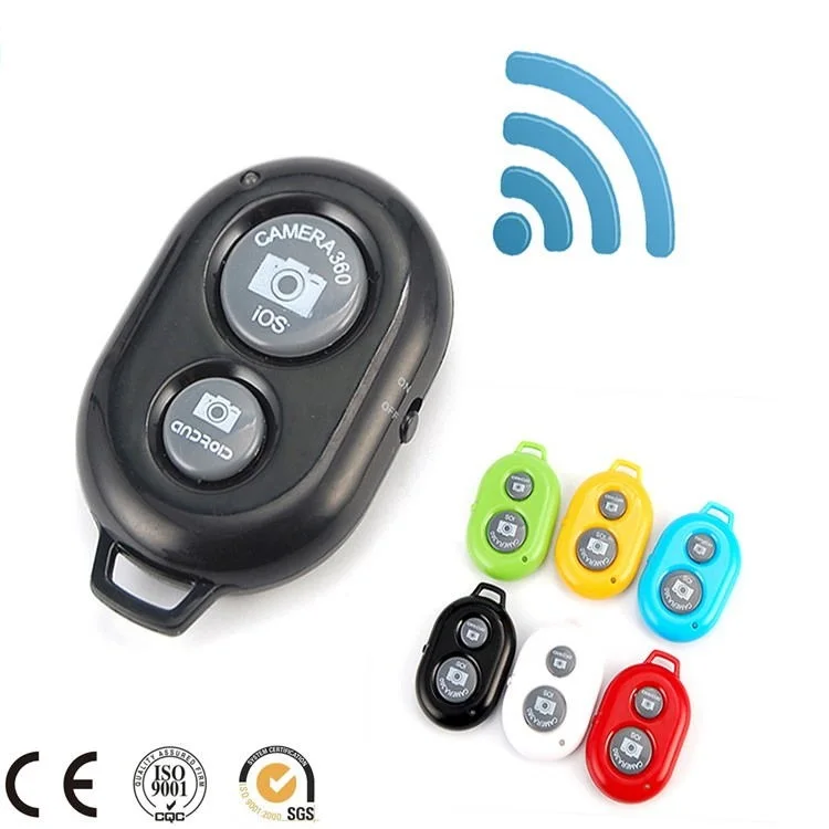 
Bluetooth BT wireless selfie remote control for Android and IOS smartphone and tablets 