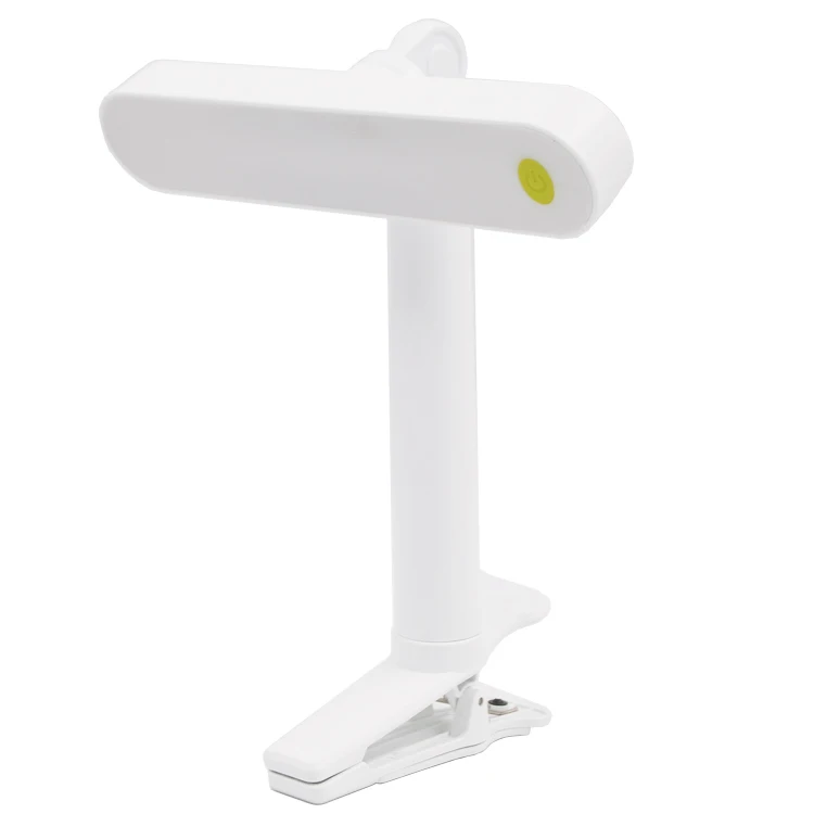 15 SMD warm&white led rotation table lamps USB Rechargeable magnet clip Cabinet Light Reading LED Detachable usb Desk Lamp stand