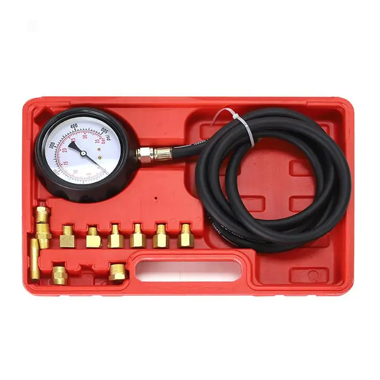 Pressure Meter Tester Tool Engine Diagnostic Tool Oil Pressure Gauge Set For Car