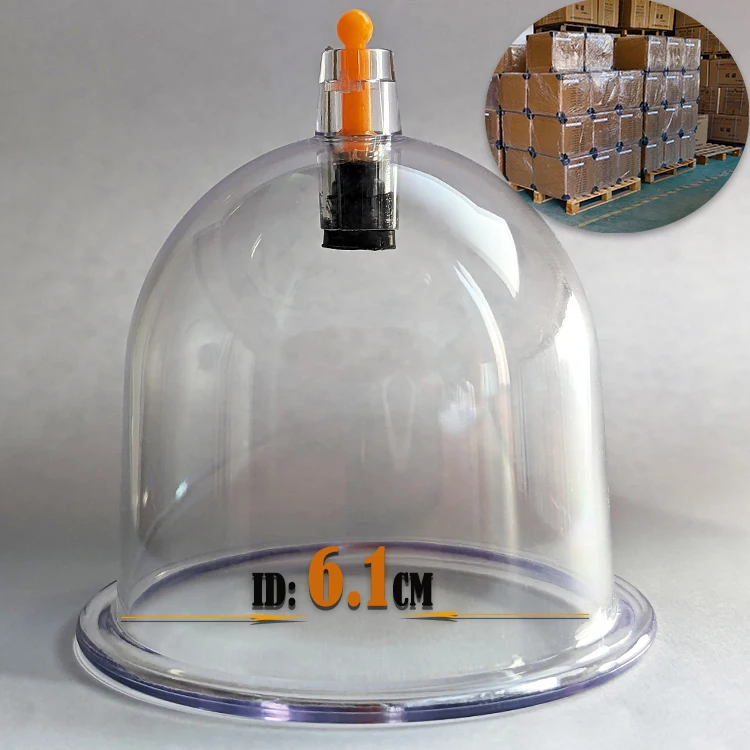 2000 MIX cupping cups wholesale Disposable ventosas suction hijama suction cup tasse ventouses plastic vaccum cupping with pump