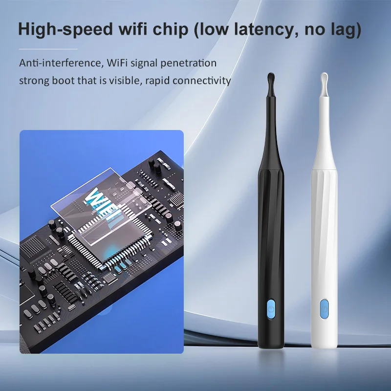2024 Best Selling JesHome P4 Wireless Ear Wax Remover Electric Earwax Removal Tool Visual Ear Scope Cleaner Camera Hand Target