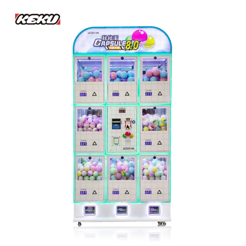 KEKU 2024 most popular Gashapon Gachapon Capsule Vending Machine High-Quality Gachapon  Machine