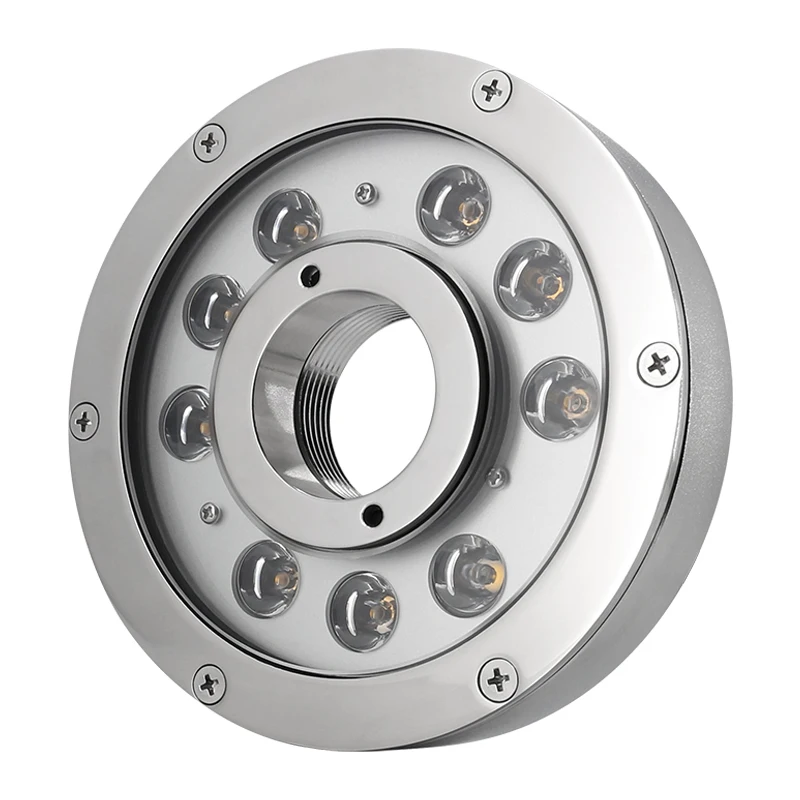 IP68 waterproof 9*3W led commercial fountain lights