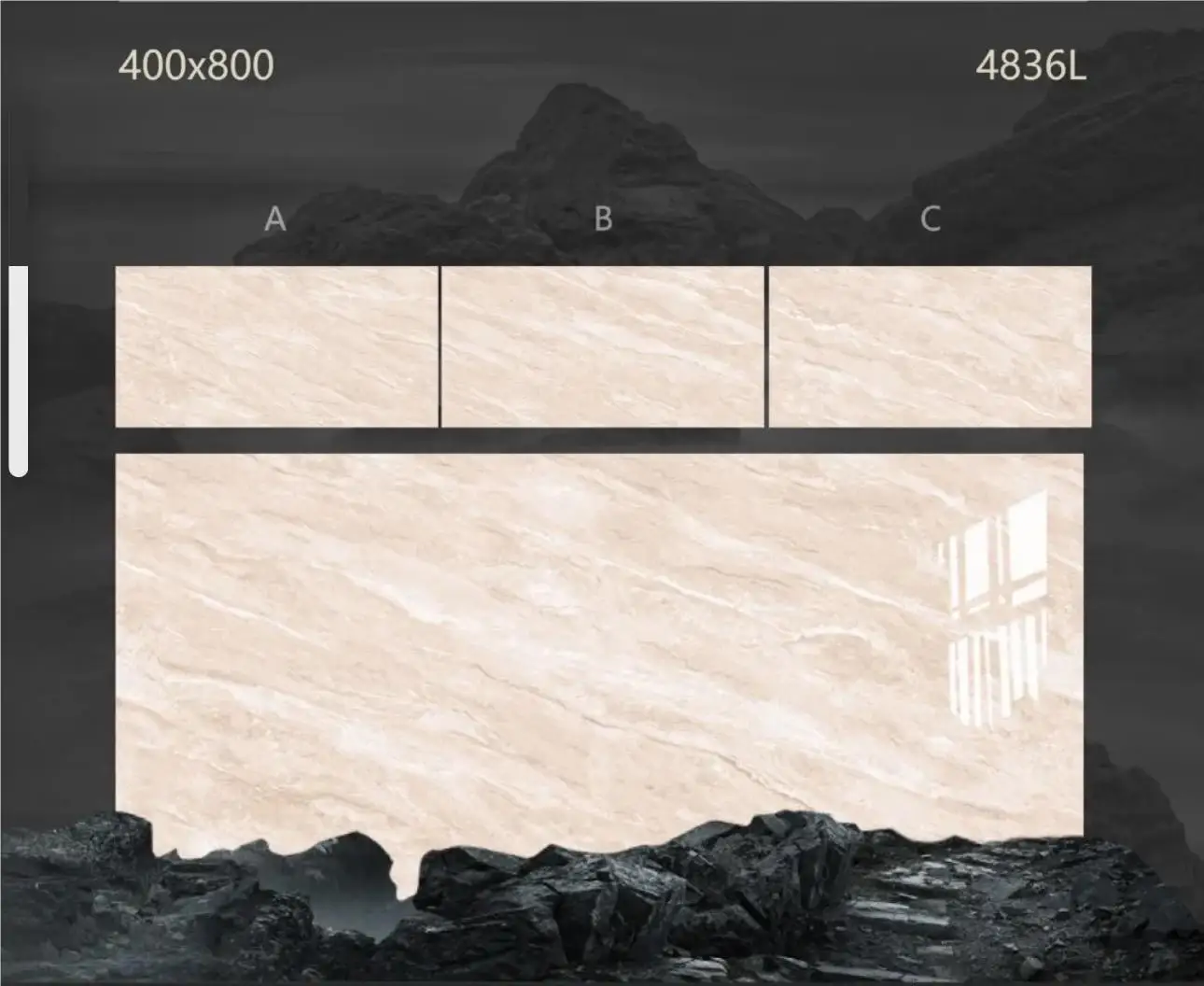 Foshan JBN Modern Design 400x800 Marble Floor Porcelain Tiles Bright Glossy Polished for Bathroom Kitchen Parquet Interior Wall