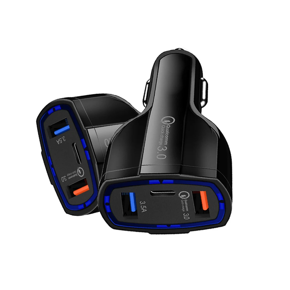 
SIPU Fast Charging QC 3.0 USB with type c wireless phone Car Charger for phone 