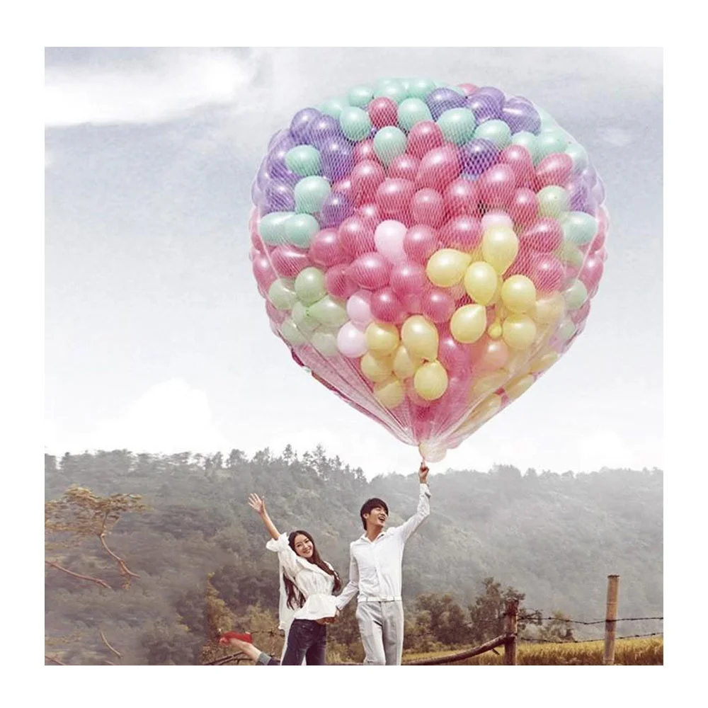 Company Opening Wedding Birthday Celebration Party Decoration Ballon Fly Net Balloon Drop Net