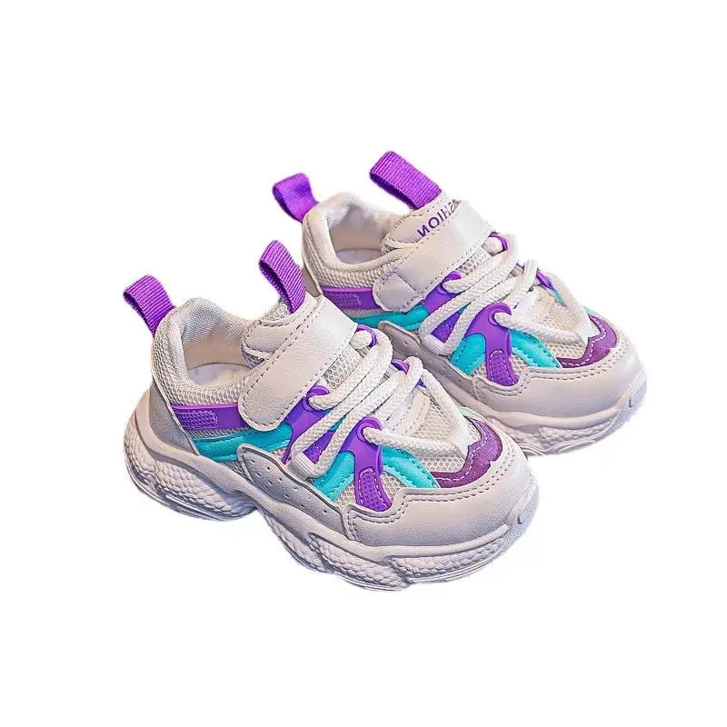 Wholesale Boys High Quality Fashion Sneakers Breathable Running Sports Shoes China Baby Girl Sports Shoes