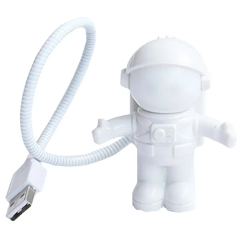 Portable USB Powered Night Light 3D Astronaut/UFO Shape Reading Desk Lamp LED Light for Computer Laptop PC Lighting