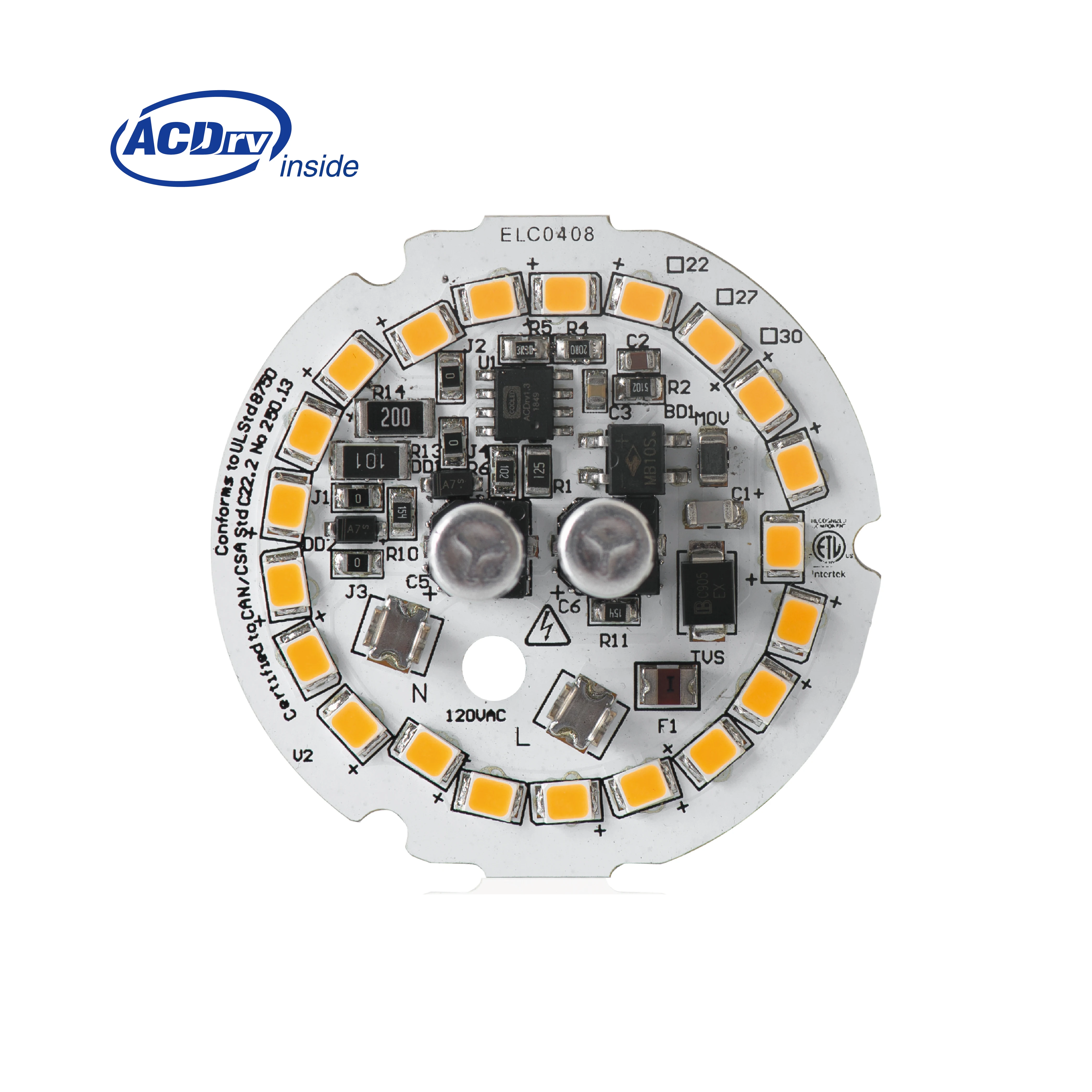 46mm, Smooth TRIAC Dimming, Flicker Free, Flexible Application, 12W DOB LED Module