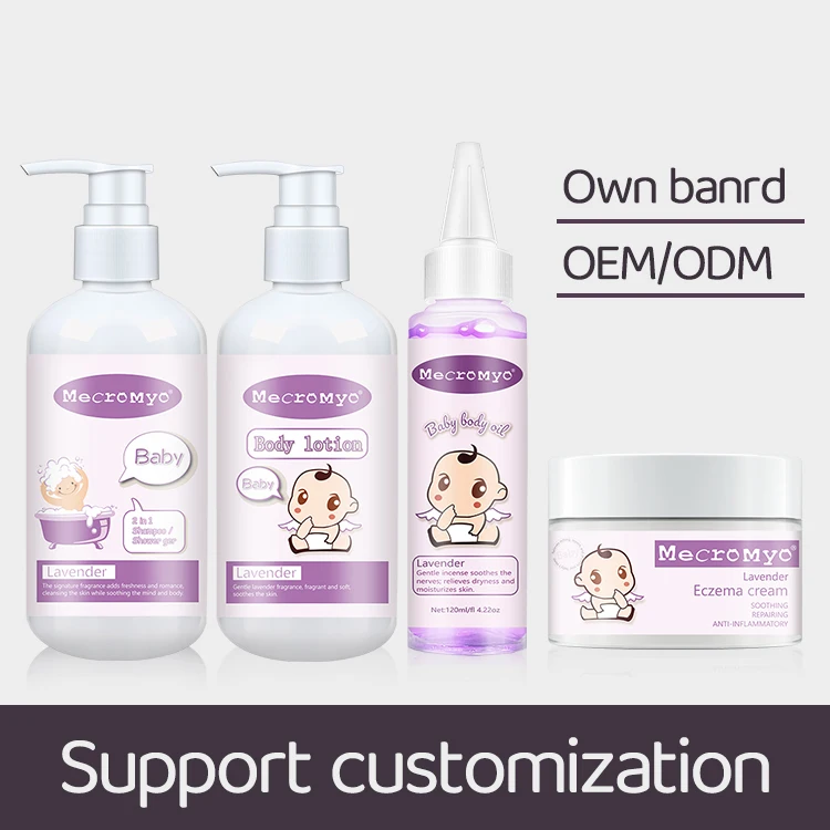 OEM/ODM Organics Baby Oil Non Greasy Soothing & Hydrating Baby Oil