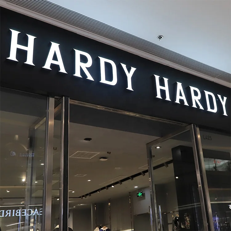 wholesale Custom wall name 3d letters outdoor signage