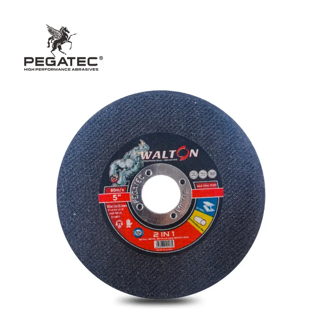 5' 125x1x22.2MM Hot Sale WALTON abrasive discs for metal Cutting Disc Abrasive