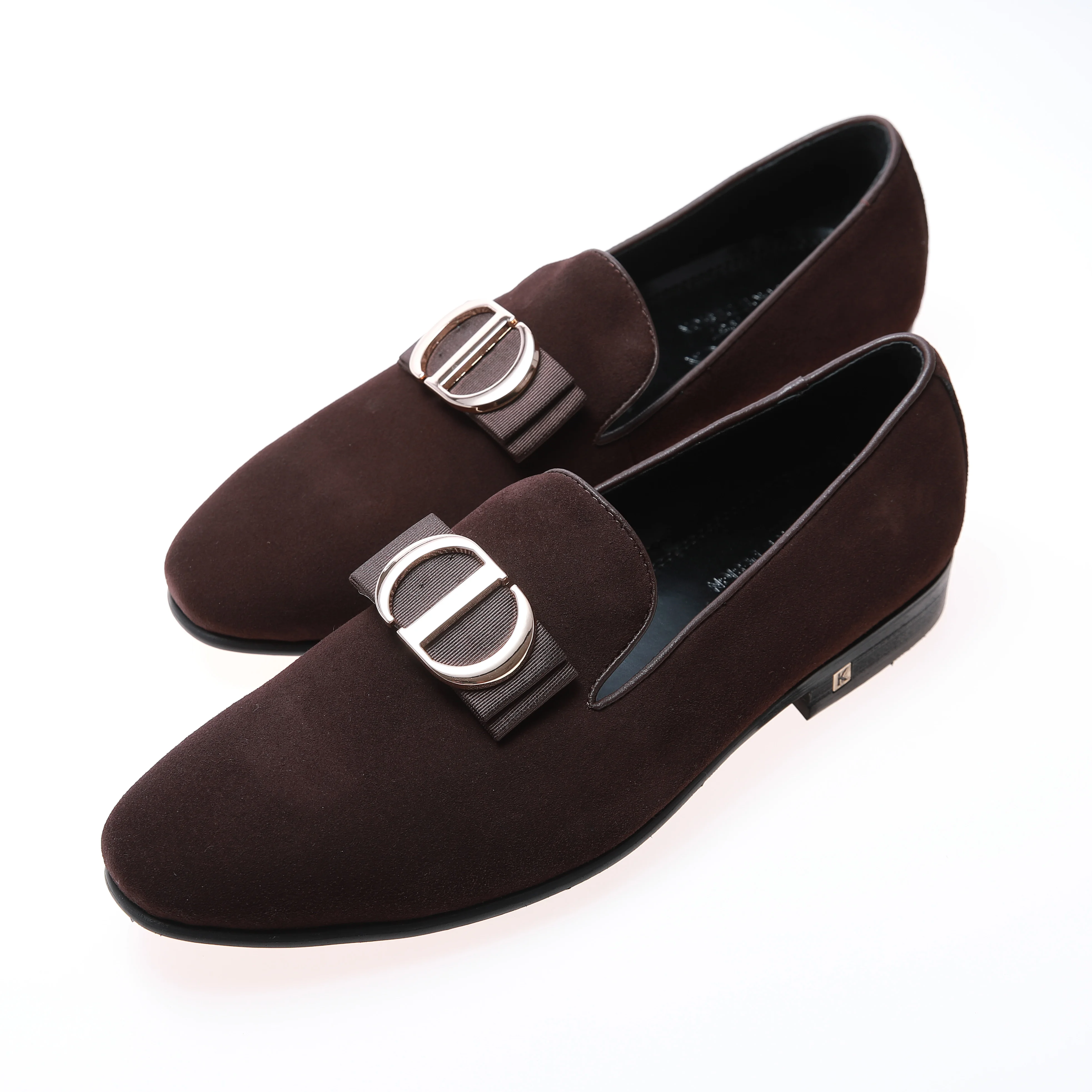 New loafers man set feet young fashion stylist leather Korean version tide formal leather shoes for men