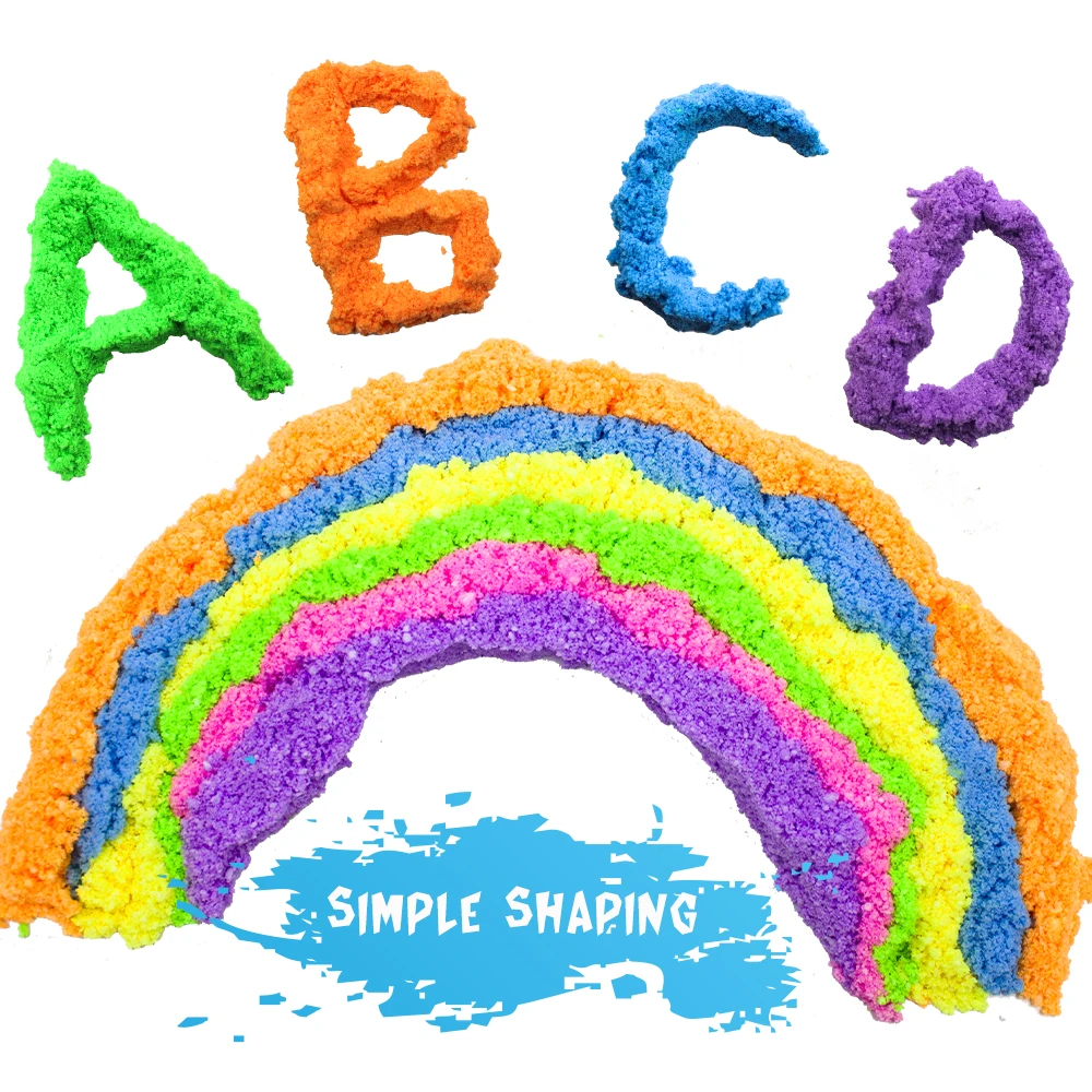 
210g Indoor High-performance Kid Modeling Super Light Clay Play Sand 