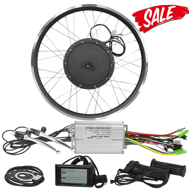 80-100kph DIY Ebike Kit 60v 72v 5000w Hub Motor for Electric Bicycle 250w to 8000w