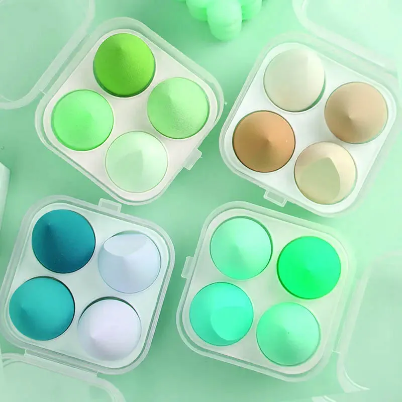wholesale makeup sponge triangle white makeup remover sponge custom logo Non latex Beauty Sponge
