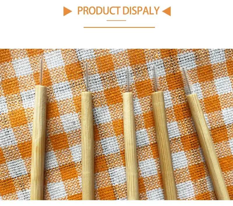 Eco friendly Organic Bamboo Biodegradable Interdental Brush Toothpick Paper Box
