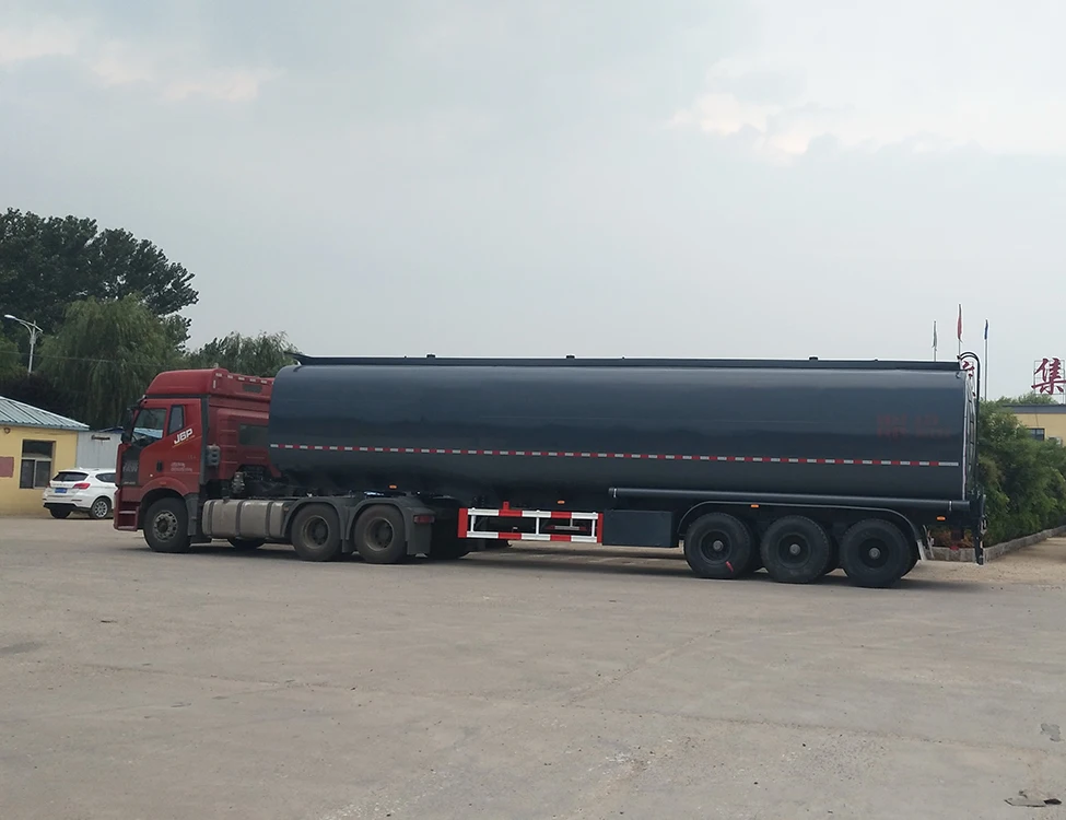 3 axis diesel 12000 gallon fuel tanker oil tank semi trailer