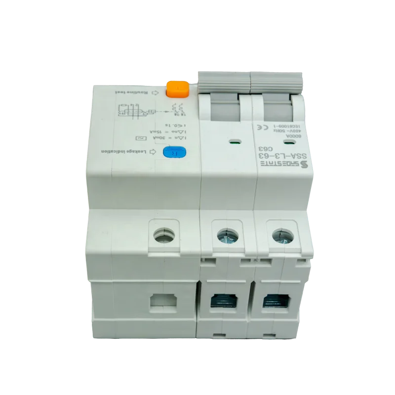 Auto Recloser Breaker 63a Elcb 110V for US Voltage Standard Mccb Accessories Leakage Module