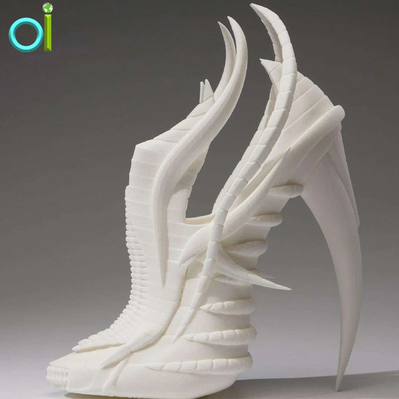 OEM индивидуальный сервис 3D печати для женщин модная художественная дизайнерская Современная женская обувь на высоком каблуке