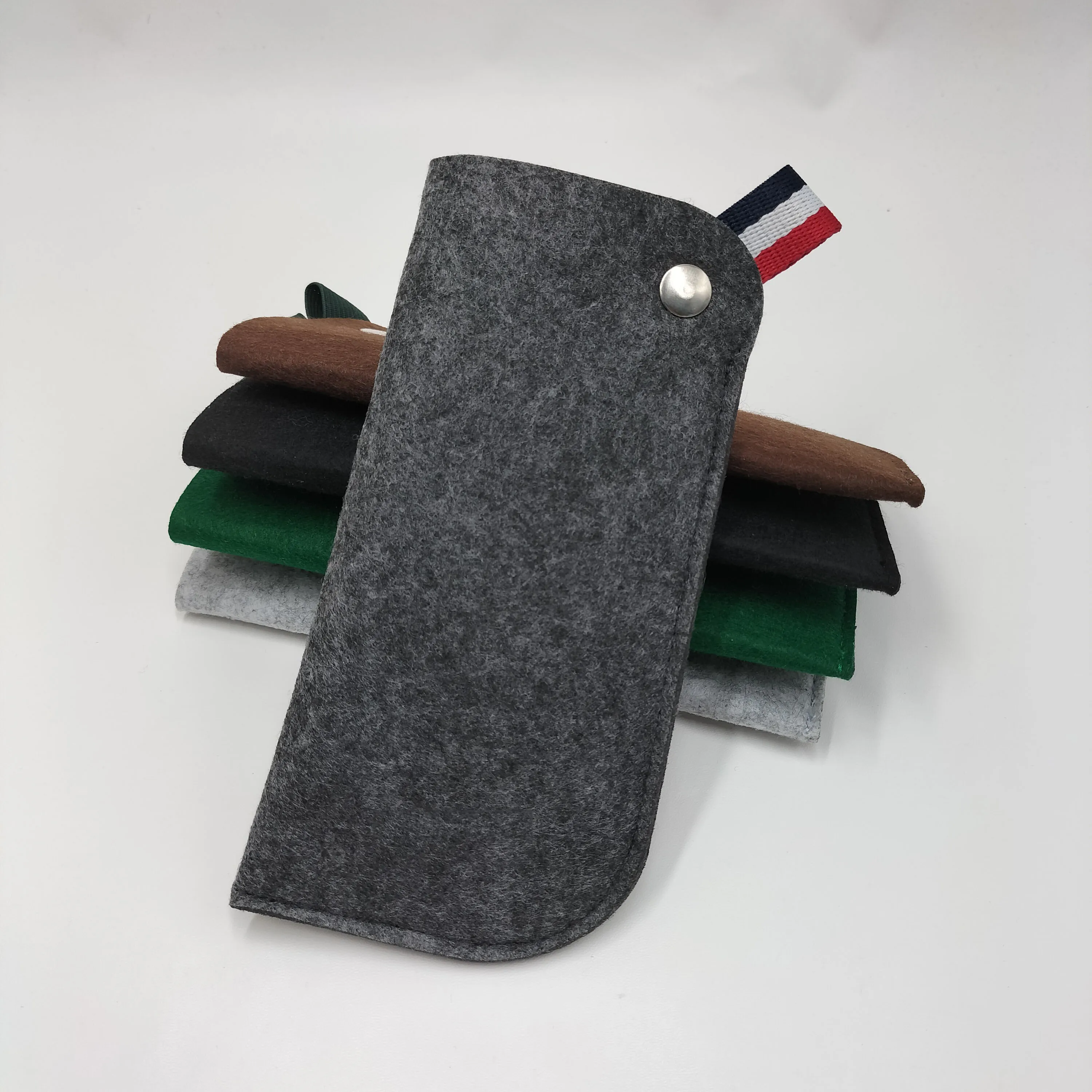 Soft Sunglasses Case Wool Felt Cloth  Box Portable Glasses Case Bag Eyeglasses Pouch
