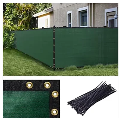 6ftx50ft 160GSM green Privacy Fence Screen for outdoor