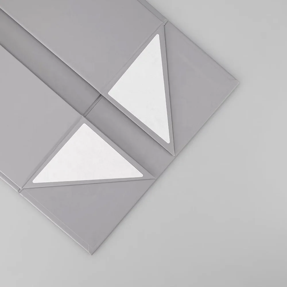 Biodegradable Matte gray Rigid Folding Paper Cardboard Boxes Luxury Electronic Skin care cosmetics packaging Magnet Gift Box