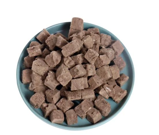 Freeze Dried small lamb cube Cat Food Zero additive Dry Pets and Cat&Dog Treats Dog Dental Chews