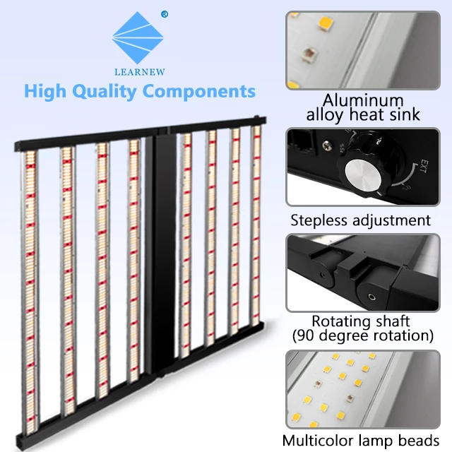 Horticultural Lighting 600W 800W 1000W LED Growing Light lm301H LM301B Customized Dimmable Full Spectrum Growing Light