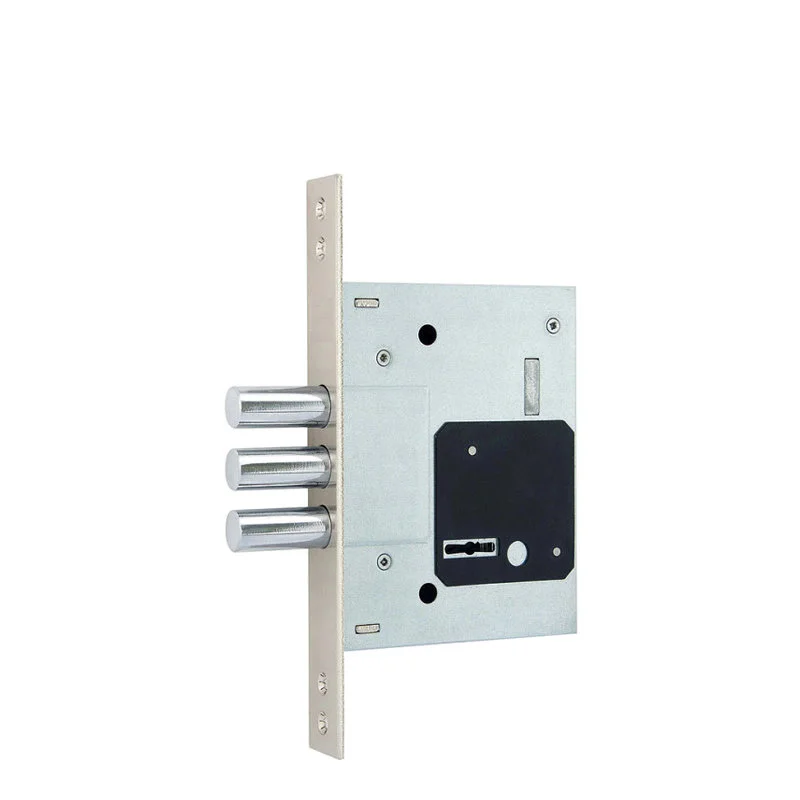 Russian Ukraine  8565 anti-drill shell protected 3 round bolts Mortise Door Lock Body square mortise door lock set with key