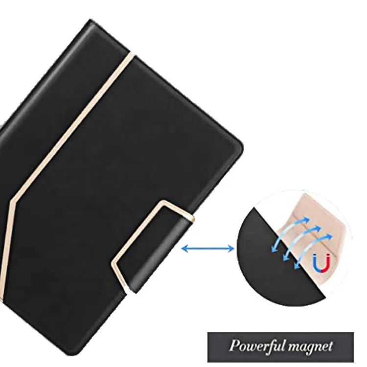 2022 promotional PU leather loose-leaf planner for business 6-rings binder planner  organizer