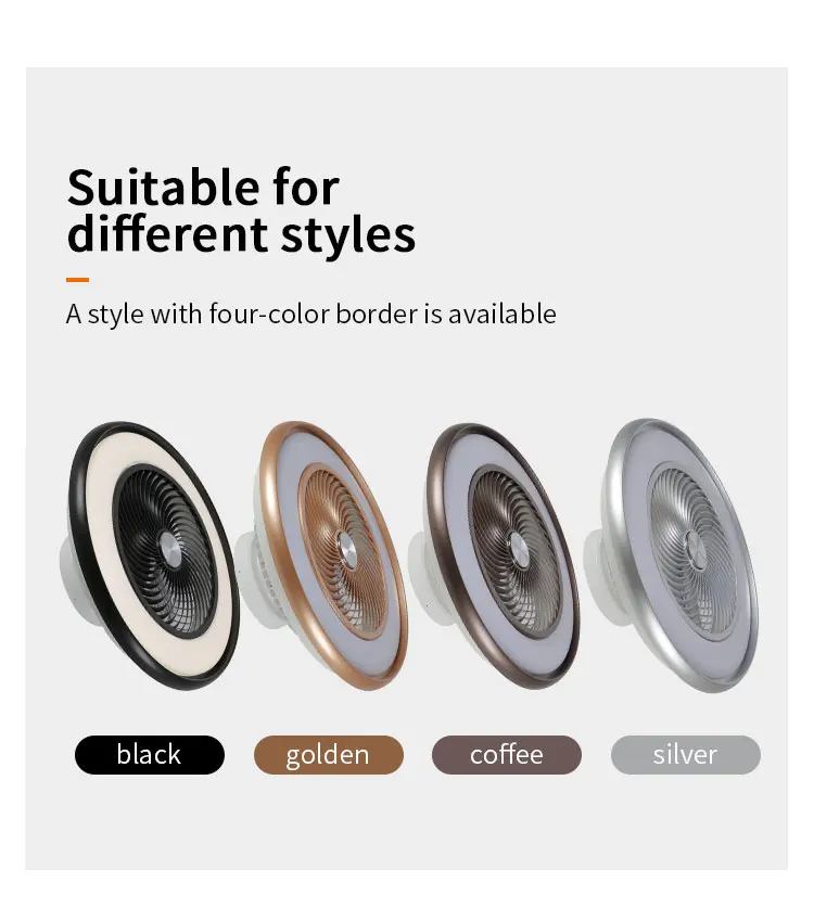 Оптовая продажа заводской светодиодный беслопастной потолочный вентилятор с дистанционным управлением и светодиодной подсветкой