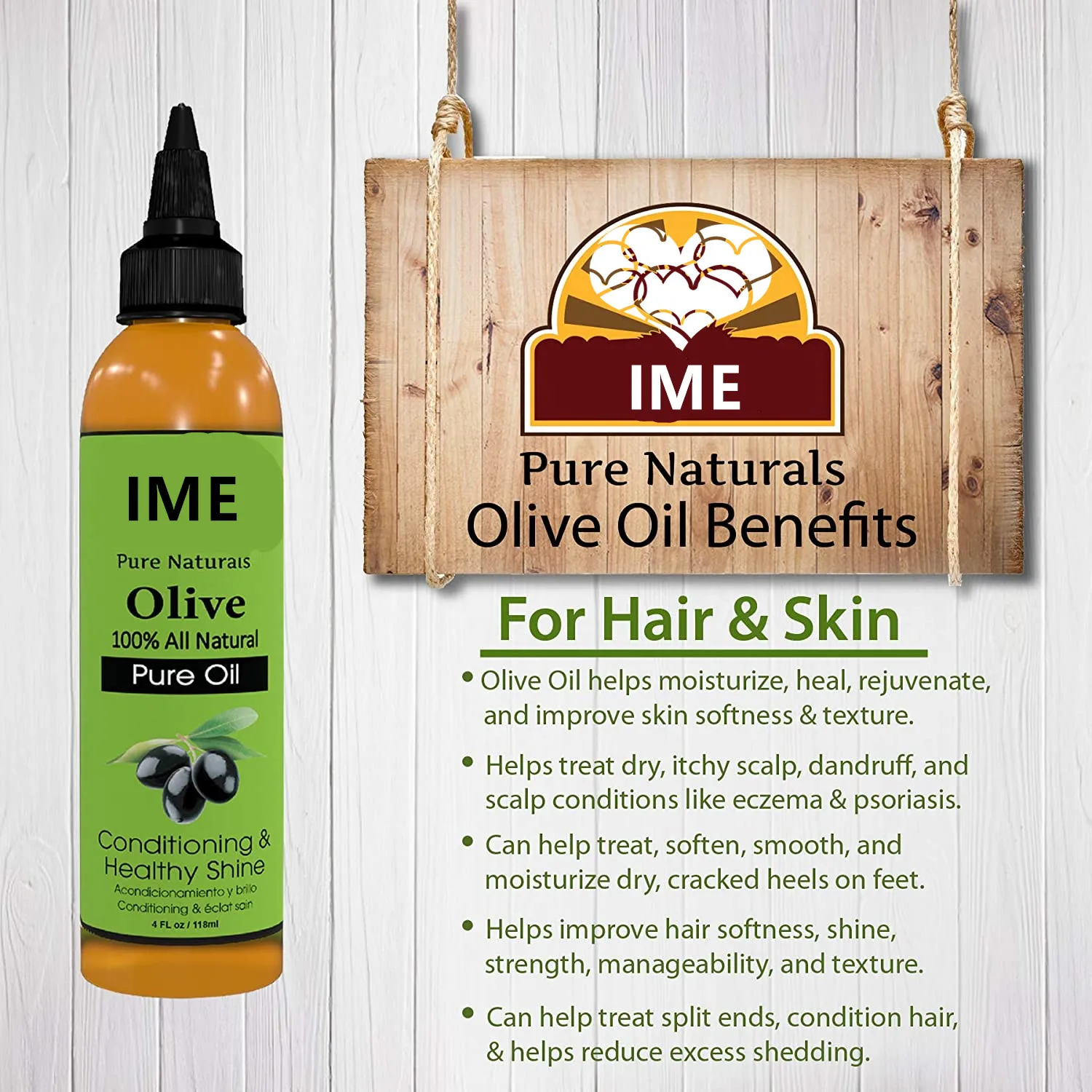 Private Label 100% Pure Natural Nourish Strengthen Replenish Elasticity & Deep Conditioning Olive Oil For All Hair Skin Types