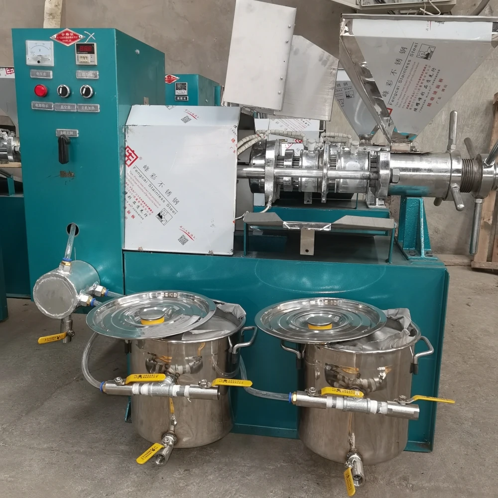 Small Businesses Flax Coconut Soybean Palm Sunflower Cold Oil Press Machine