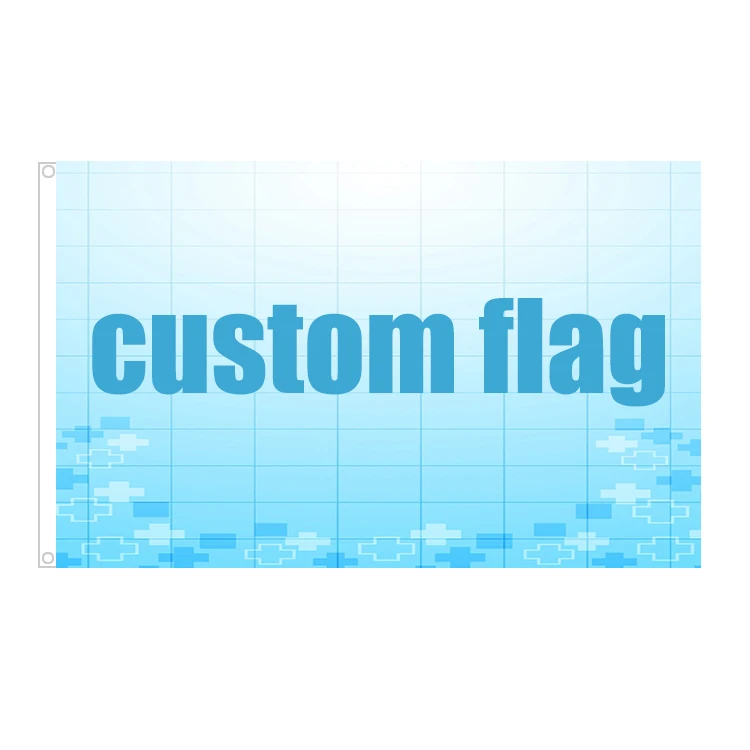 National 90*150 Polyester Fabric Banner Printing Wall Hanging Custom Flag Banner Hanging Banner Custom Logo Door Flags For Party