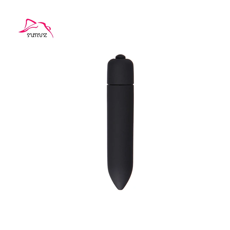 Black Single Frequency Mute Design Sex Toy Women Clitoris Stimulator Massage Vibrator Masturbation