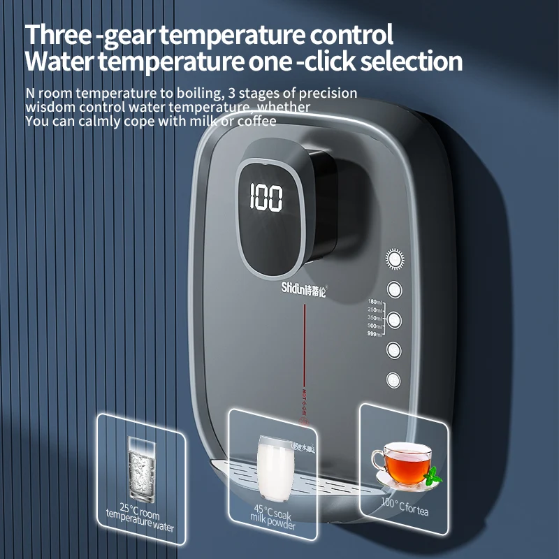 Ultraviolet UV Sterilization Just Boiling Hot and Cold Wall Mounted Pipeline Water