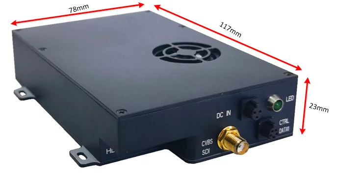 N-LOS COFDM HD UAV Video Transmitter For Industrial Drones rf modules  transmitter definition definition receiver