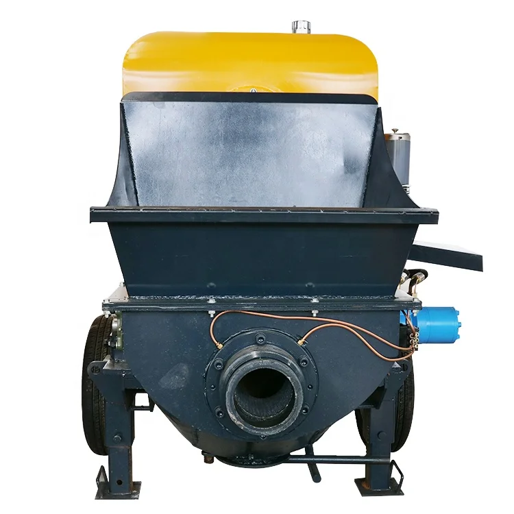 Diesel Pequeno bombas de concreto Maquina concrete pump