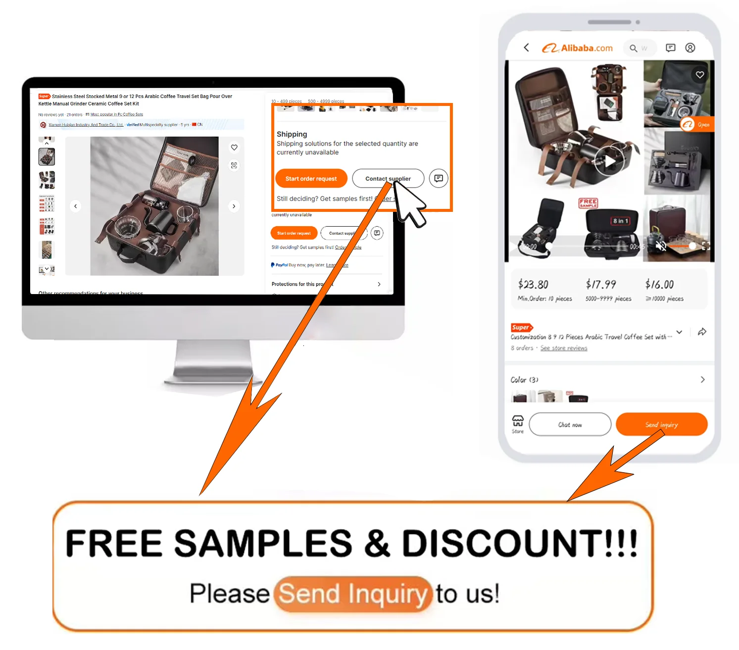 Wholesale Portable USB Electric Rechargeable Grinder Electric Coffee Bean Grinder House Office Outdoor Small Grinding Machine