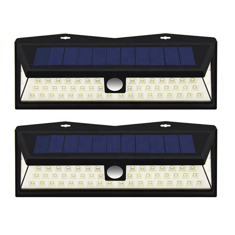 54 LED solar lights outdoor garden with motion sensor
