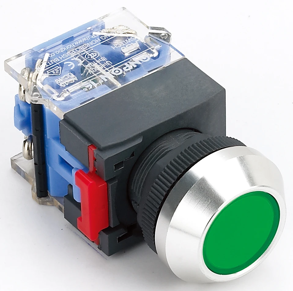 8,10,12,16,22,25,30mm Plastic Momentary Latching Factory outlet High Quality Push button switch