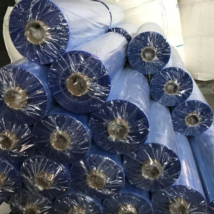 China Manufacture High Quality Normal Clear Plastic Pvc Soft Film With Powder In Rolls
