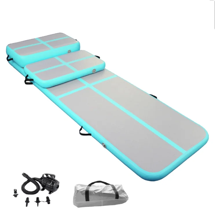 공장 도매 드롭 스티치 에어 트랙 넘어지는 체육관 매트 체조 풍선 에어 트랙 판매