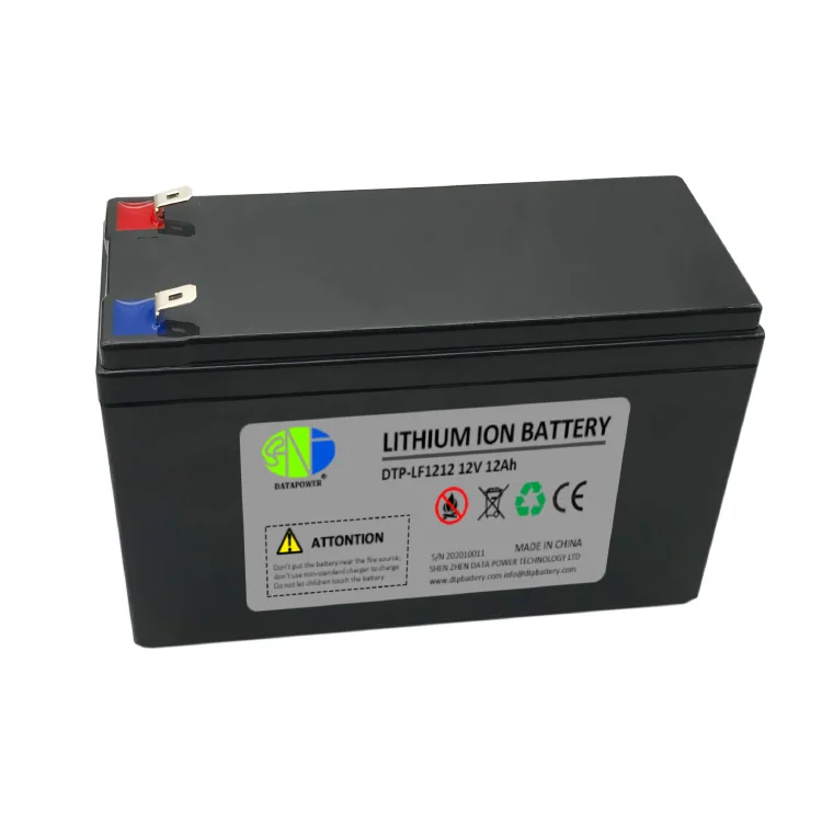 12V 6Ah 12Ah Rechargeable Cylindrical Lifepo4 battery pack for Solar System