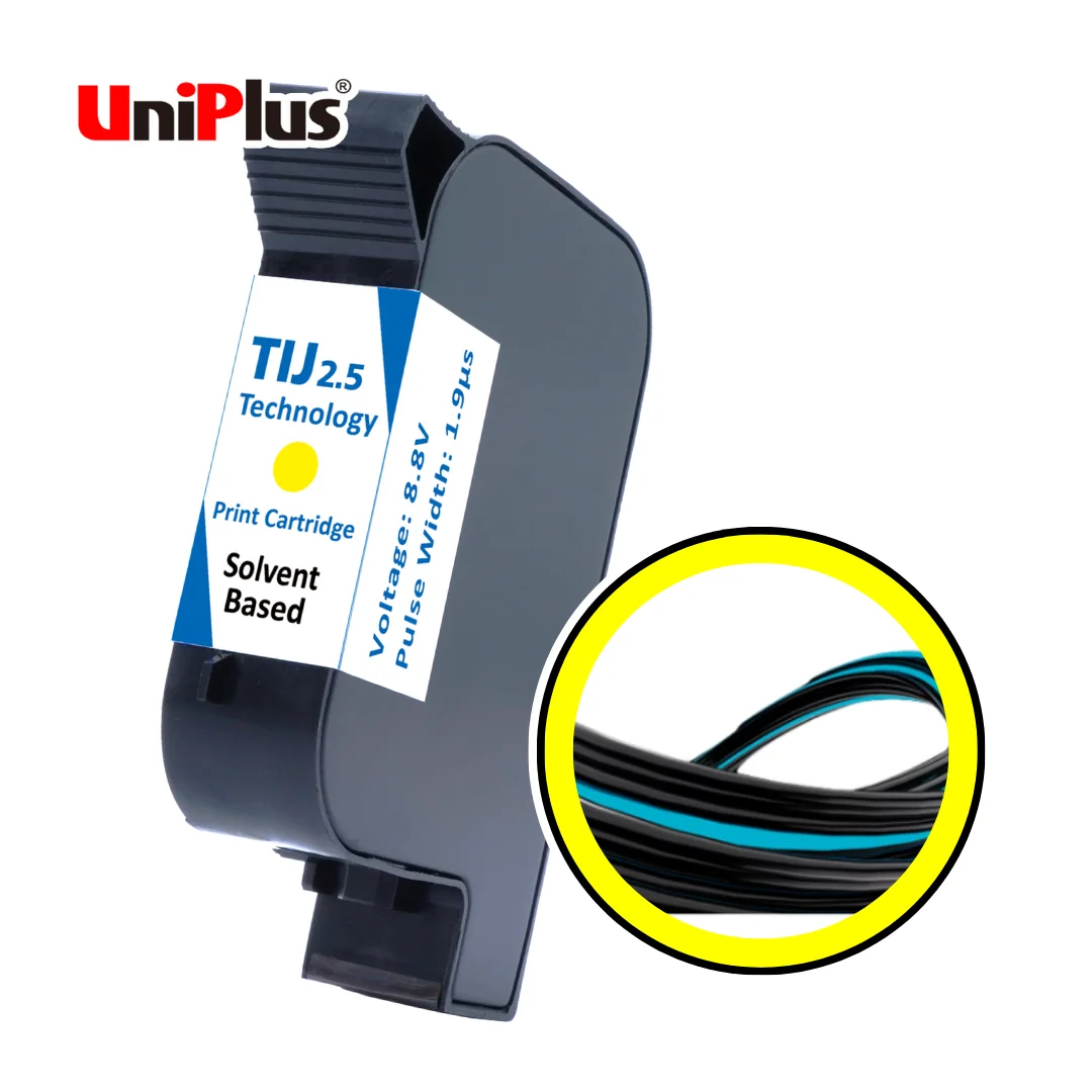 Uniplus Solvent Ciss Cij 2.5 Ink Jet Cartridge For Hp Ink Bulk Ink Delivery System